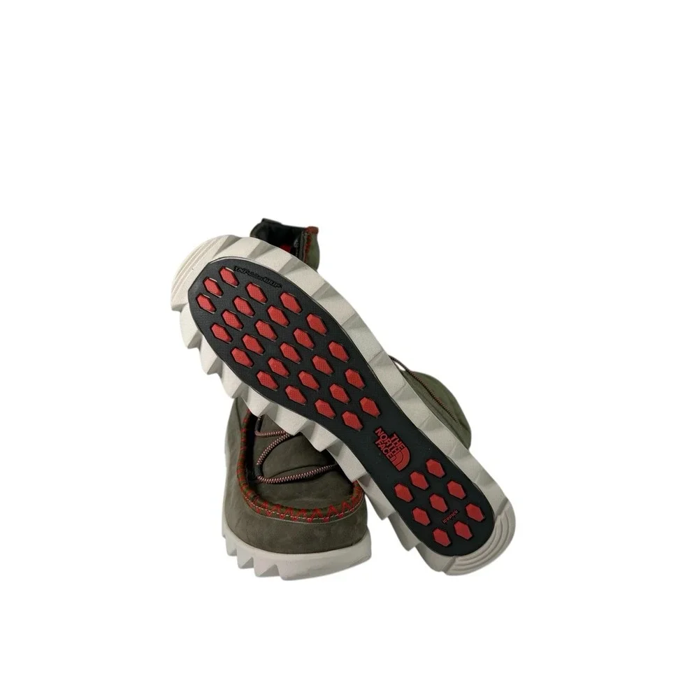 The‎ North Face ThermoBall Lace-Up Green Snow Boots Women's 7 No Box